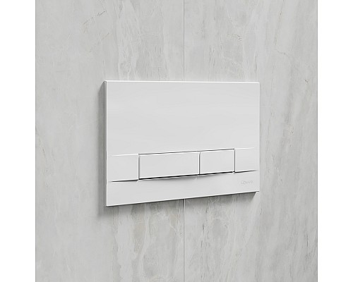 Клавиша смыва Lemark Bit 9804008 Белая глянцевая