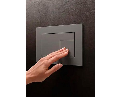 Клавиша смыва Tece Velvet 9240731 для унитаза Антрацит