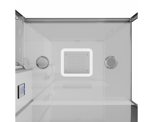 Душевая кабина Black&White Galaxy G8895 100х100 889500 с паром без гидромассажа