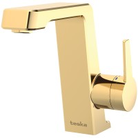 Смеситель для раковины Teska Thetis E5207 Золото