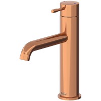 Смеситель для раковины Teska Atlas Leo S E5719 Розовое золото