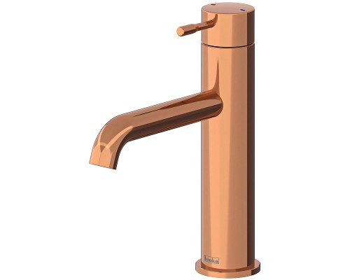 Смеситель для раковины Teska Atlas Leo S E5719 Розовое золото