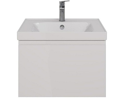 Тумба под раковину Lemark Veon Mini 60 LM02VM60T подвесная Белый глянец