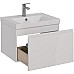 Тумба под раковину Lemark Veon Mini 60 LM02VM60T подвесная Белый глянец