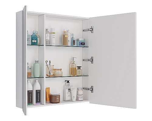 Зеркальный шкаф Lemark Universal 70 LM70ZS-U Белый глянец Зеркальный шкаф Lemark Universal 70 LM70ZS-U Белый глянец