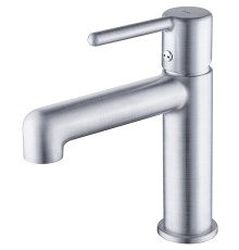 Смеситель для раковины Iddis Aiger Хром матовый