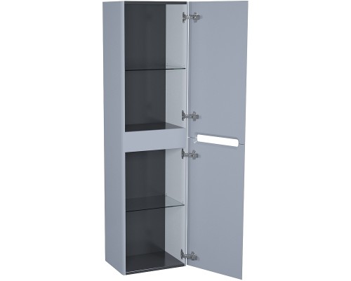 Шкаф пенал Iddis Edifice 40 EDI40L0i97 подвесной Светло-серый