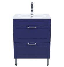 Тумба с раковиной Iddis Oxford 60 Синяя