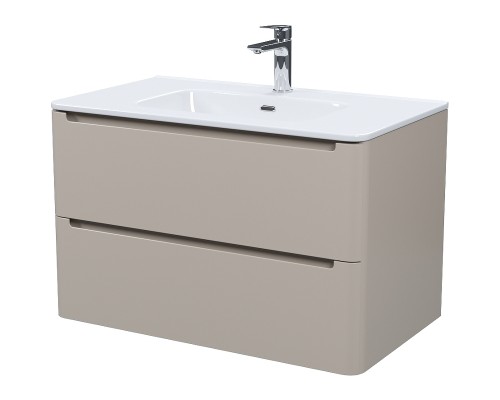 Тумба с раковиной Iddis Edifice 80 EDI80C0i95K подвесная Капучино