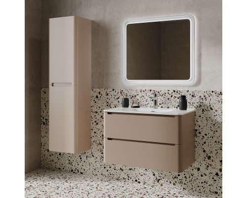 Тумба с раковиной Iddis Edifice 80 EDI80C0i95K подвесная Капучино