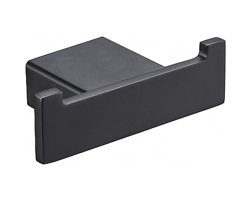 Двойной крючок Milacio Ultra MCU.950.MB Черный матовый