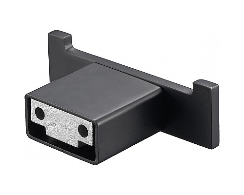 Двойной крючок Milacio Ultra MCU.950.MB Черный матовый