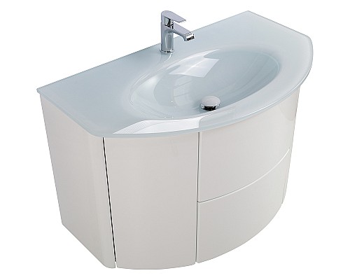 Тумба под раковину Cezares Eden 90 55146 подвесная Bianco Lucido Тумба под раковину Cezares Eden 90 55146 подвесная Bianco Lucido