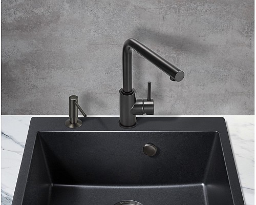 Смеситель для кухни Milacio Ultra MCU.555.TB Total Black