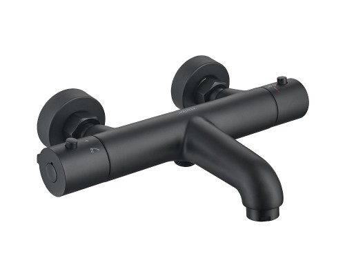 Смеситель для ванны Aquatek AQ1043MB с термостатом Черный матовый