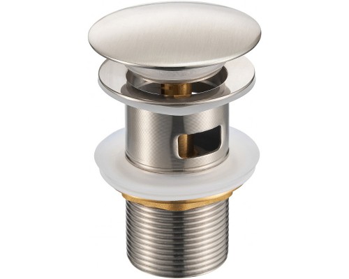 Донный клапан Milacio Ultra MCU.050.SS click-clack Нержавеющая сталь