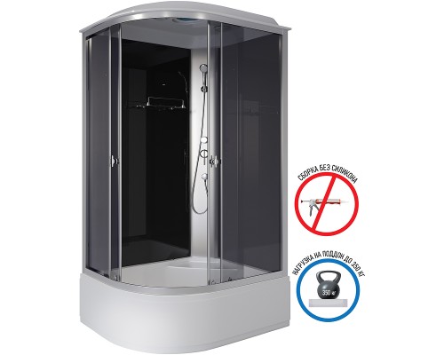 Душевая кабина Niagara Eco 100x70 R E100/70/40R/TN без гидромассажа