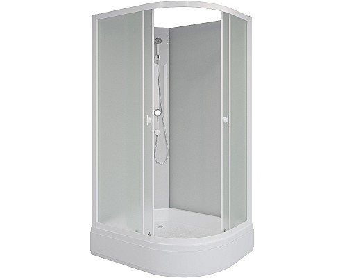 Душевая кабина Niagara Promo 90x80 L P90/80/26L/MT/BK без гидромассажа