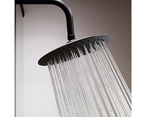 Душевая система Damixa Scandinavian Pure 936780300 Черная матовая