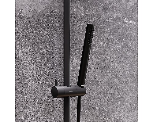 Душевая система Damixa Scandinavian Pure 936780300 Черная матовая