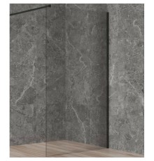 Душевая перегородка Paini 110 PAINI-WalkIN110C профиль Черный матовый стекло прозрачное