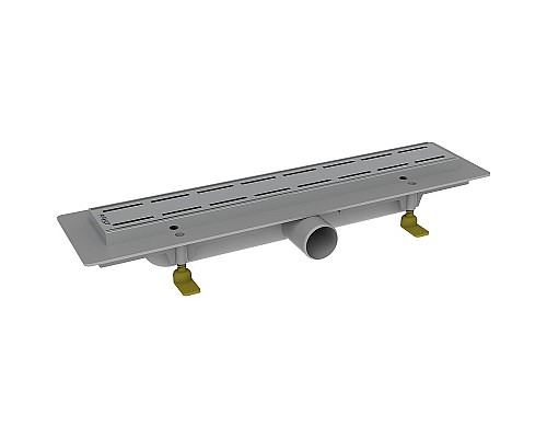 Душевой лоток Paini Line 450 CH450LN с решеткой Хром глянец