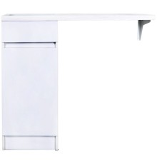 Тумба с раковиной Orange Sistema 100 L с бельевой корзиной Белая