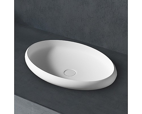 Раковина-чаша Abber Stein 60 AS2614 Белая матовая