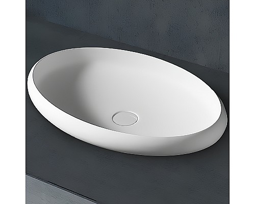 Раковина-чаша Abber Stein 60 AS2614 Белая матовая