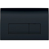 Клавиша смыва Geberit Delta 50 115.119.DW.1 Черная глянцевая