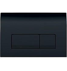 Клавиша смыва Geberit Delta 50 115.119.DW.1 Черная глянцевая