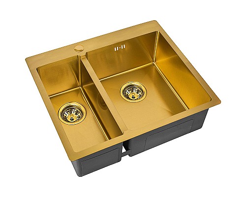 Кухонная мойка ZorG PVD Bronze 59 SZR-59-2-51-R BRONZE Бронза