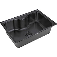Кухонная мойка ZorG PVD Grafit 65 SZR 6545 GRAFIT Графит