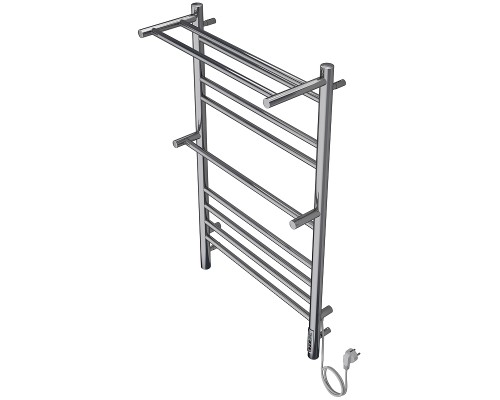 Электрический полотенцесушитель Aquatek Альфа П10 500x900 AQ EL RRP1090CH с полкой Хром