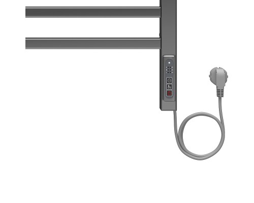 Электрический полотенцесушитель Aquatek Альфа П10 500x900 AQ EL RRP1090CH с полкой Хром