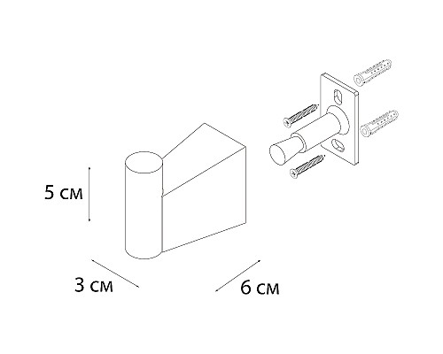 Крючок Fixsen Trend Gold FX-99005 Матовое золото