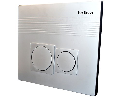Инсталляция beWash BW74 K500RZVP0200MKK00000 для унитаза с клавишей смыва Хром матовый
