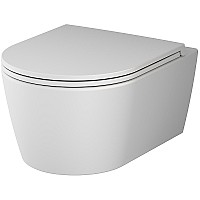 Унитаз AM.PM Func FlashClean C8F1700MWSC подвесной Белый матовый с сиденьем Микролифт