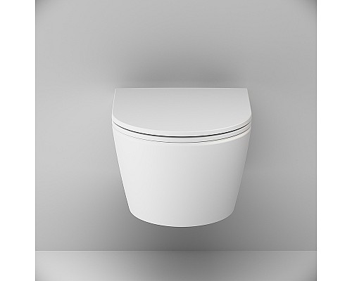 Унитаз AM.PM Func FlashClean C8F1700MWSC подвесной Белый матовый с сиденьем Микролифт