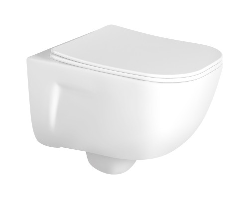 Унитаз Aquatek Дива AQ2012-00 подвесной с сиденьем Микролифт