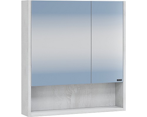 Зеркальный шкаф СанТа Мира 60 700403 Светлое дерево