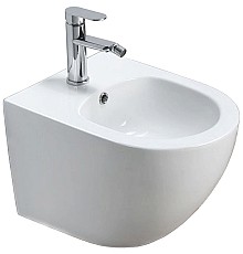 Биде Azario Grado AZ-0046-BW SP подвесное Белое
