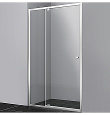 Душевая дверь WasserKRAFT Aula 120 11P05 профиль Хром стекло прозрачное