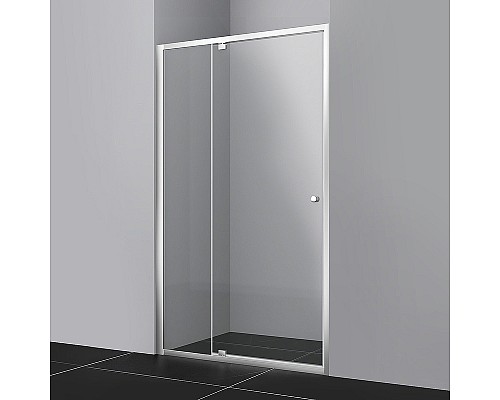 Душевая дверь WasserKRAFT Aula 120 11P05 профиль Хром стекло прозрачное