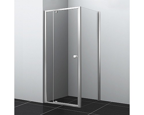 Душевой уголок WasserKRAFT Aula 100х100 11P19 профиль Хром стекло прозрачное