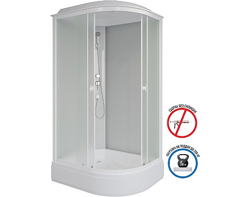 Душевая кабина Niagara Promo 100x70 L P100/70/26L/MT без гидромассажа