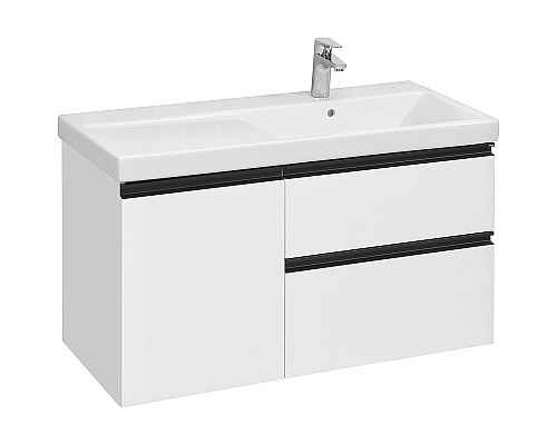 Тумба под раковину Roca Domi 100 R A857478806 подвесная Белый глянец