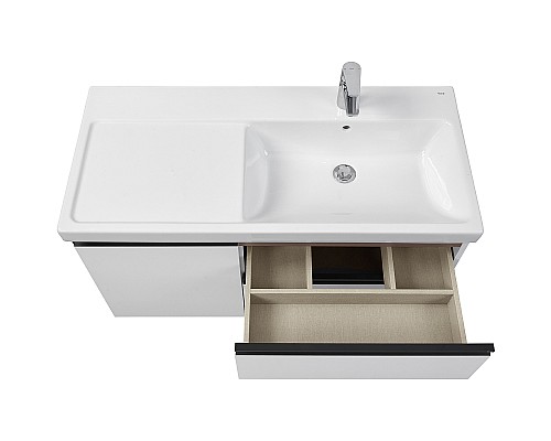 Тумба под раковину Roca Domi 100 R A857478806 подвесная Белый глянец