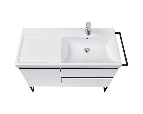 Тумба под раковину Roca Domi 100 R A857478806 подвесная Белый глянец