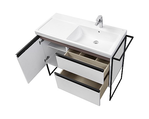 Тумба под раковину Roca Domi 100 R A857478806 подвесная Белый глянец